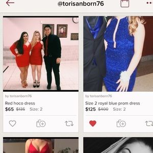 Prom dressed on sale!! Trying to clear my closet